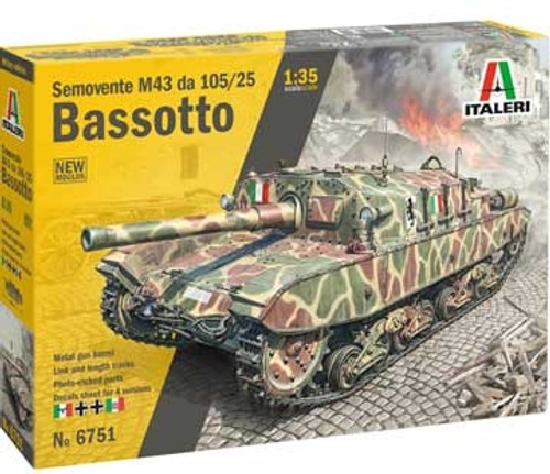 1/35 Semovente M43 da 105/25 Bassotto - ITA6751S