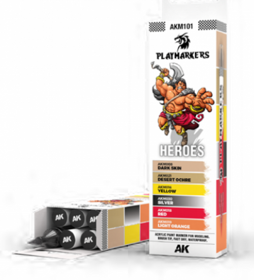 M101 - Playmarkers Set - Heroes