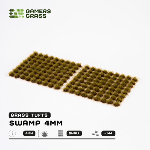 GGR4SWS - Grass Tufts:  Swamp 4mm - Small