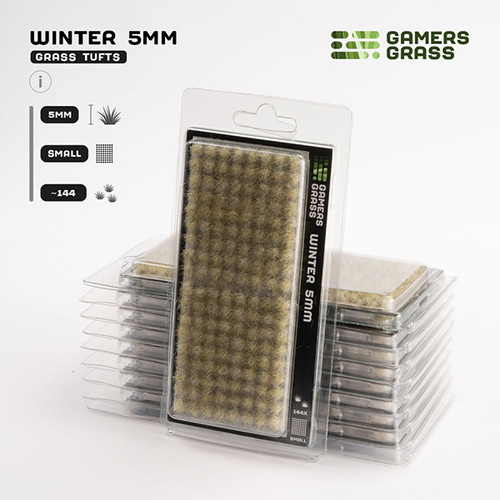 GGR5WS - Grass Tufts:  Winter 5mm - Small