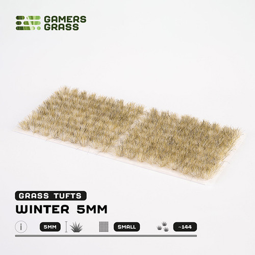 GGR5WS - Grass Tufts:  Winter 5mm - Small
