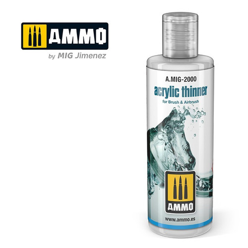 Acrylic Thinner (60ml) - A.MIG-2000 Acrylic Thinner (60ml) - A.MIG-2000