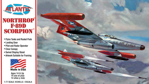 1/80 Northrop F-89D Scorpion