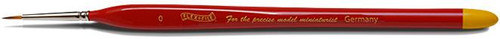 BR0 - 0 Size Red Sable Paint Brush