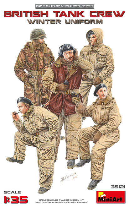 1/35 British Tank Crew (Winter Uniform)