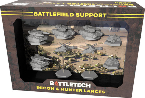 BattleTech: Mercenaries Forcepack Battlefield Support Recon & Hunter Lances - 35753