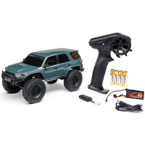 1/24 SCX24 Toyota 4Runner 4X4 RTR Brushed Rock Crawler, Gray