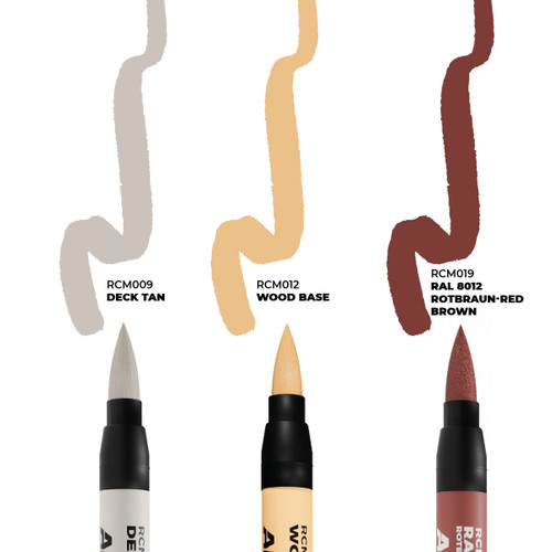 RCM104 - Real Colors Markers: Ships & Decks - 3 Real Colors Markers