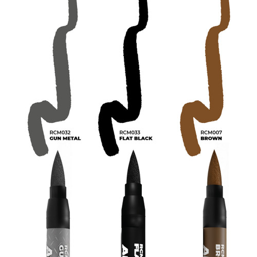 RCM103 -  Real Colors Markers: Weapons 3 Real Colors Markers