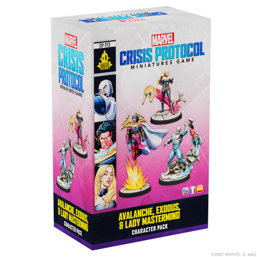CP173 - MARVEL CRISIS PROTOCOL: Avalanche, Exodus & Lady Mastermind
