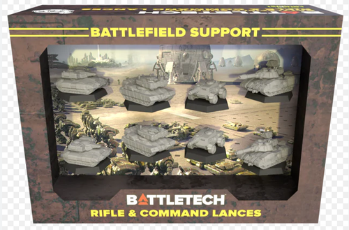 BattleTech: Mercenaries Forcepack Battlefield Support Rifle & Command Lances - 35777