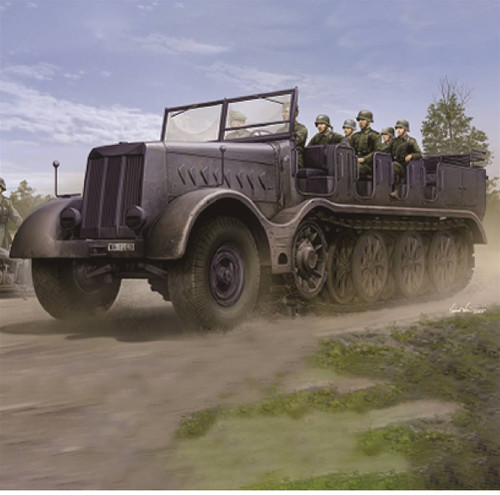 1/35 Schwerer Zugkraftwagen 18 t Sd.Kfz.9 Artillery Version - TRP09575