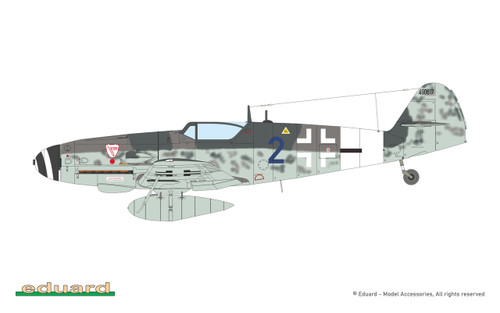 1/72 Bf 109G-10 ERLA - EDU70162