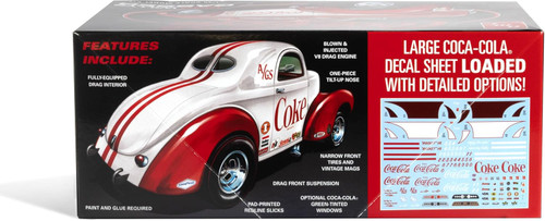 1/25 1940 Willys Coupe (Coke Race Team) - AMT1492