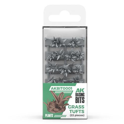 Grass Tufts - Basing Bits (22 Pieces)