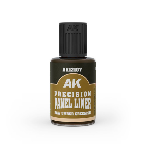 AK12107 - Precision Paneliner Raw Umber Greenish (30ml)