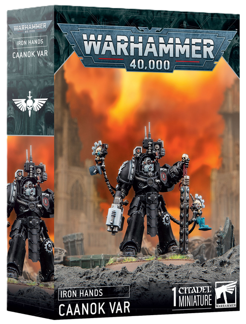 GW55-59 Space Marines: Iron Hands: Caanok Var GW55-59 Space Marines: Iron Hands: Caanok Var