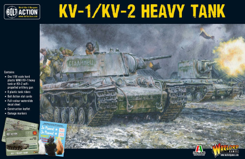 Bolt Action: Soviets - KV-1/2 Heavy Tank (2025) Bolt Action: Soviets - KV-1/2 Heavy Tank (2025)