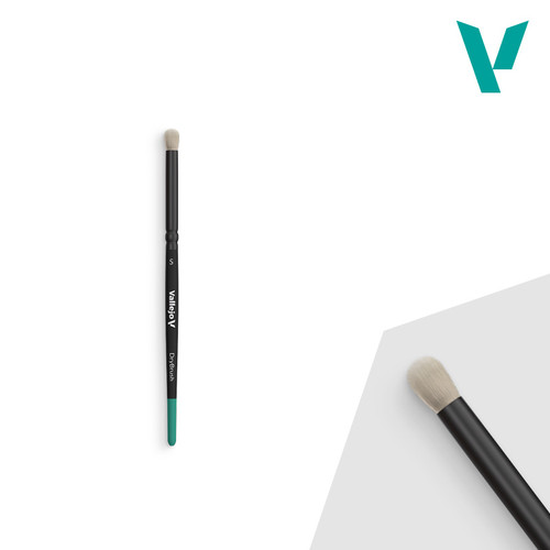 VAL B07001 Brush: Vallejo Drybrush - Natural Hair Small