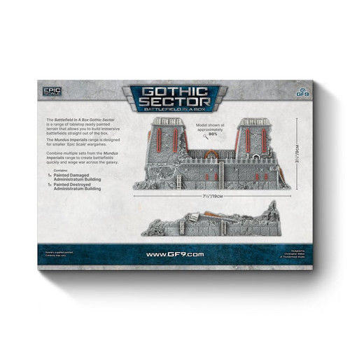 BB681 - Gothic Sector: Mundus Imperialis: Administratum (Damaged and Destroyed)
