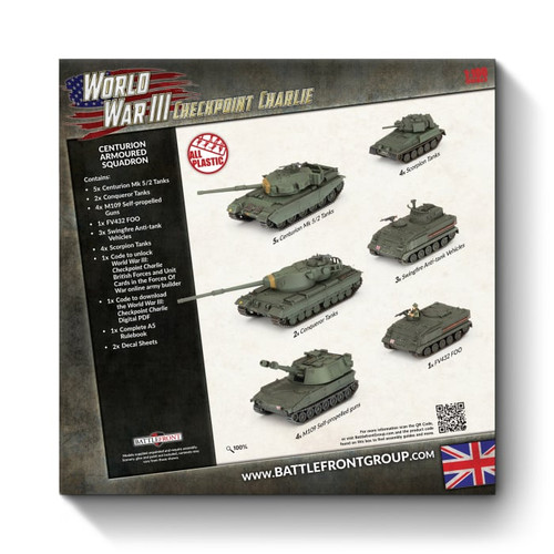15mm Centurion Armoured Squadron Limited Edition - TBRAB04