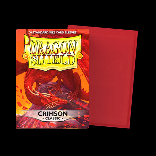 Dragon Shield (100) Classic Crimson