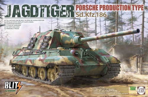 1/35 Jagdtiger Porsche Production Type Sd.Kfz.186