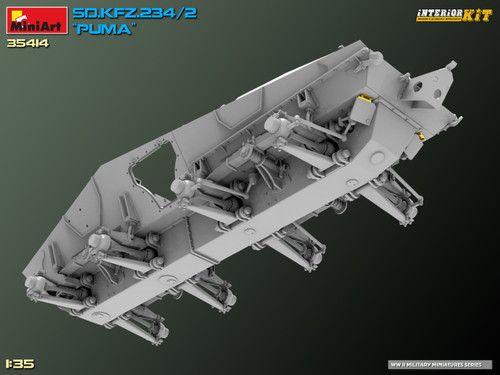 1/35 Sd.Kfz. 234/2 Puma. w/ Interior Kit