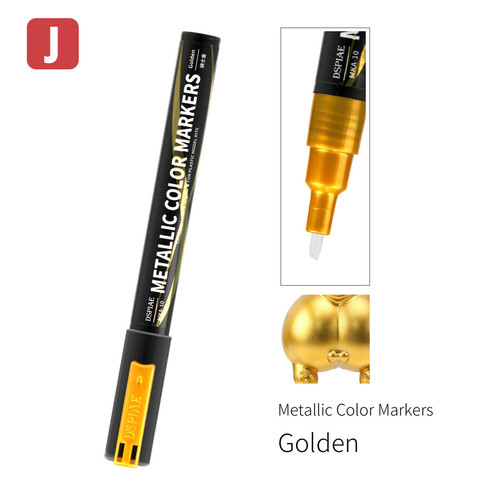 Super Metallic Color Markers - Golden