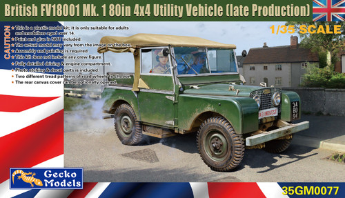 1/35 British FV18001 Mk. 1 80in 4x4 Utility Vehicle (late Prod.)
