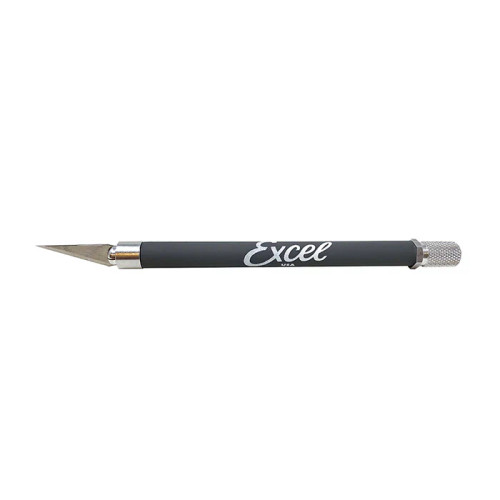 Excel K18 Grip-On Knife Grey with Safety Cap - 16023