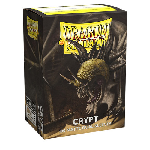 Dragon Shields: (100) Matte Dual - Crypt