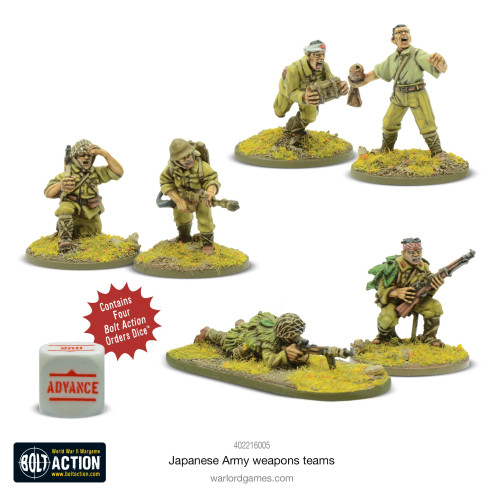 Bolt Action: Japanese - Army Weapons Teams