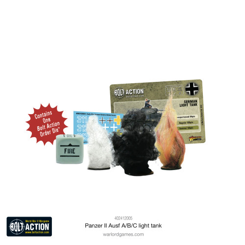 Bolt Action: Germans - Panzer II Ausf. A/B/C light tank