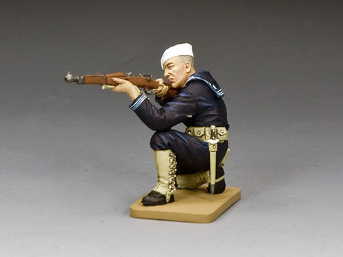 KACUSN027 - Bluejacket Kneeling Firing Rifle