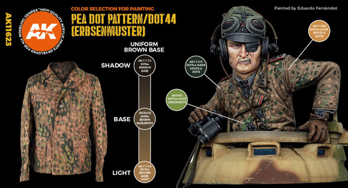 3G Set: Waffen SS 44 DOT Uniform Colors