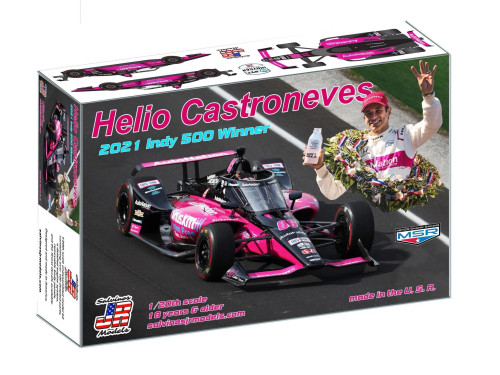 1/20 Helio Castroneves 2021 Indy 500 Winner