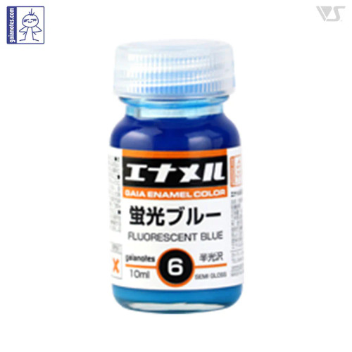 Gaianotes Enamel Color GE006 Fluorescent Blue- 10ml