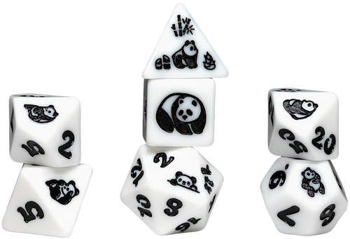 SD ANIMALS MOON PANDA 7-DIE SET (96)