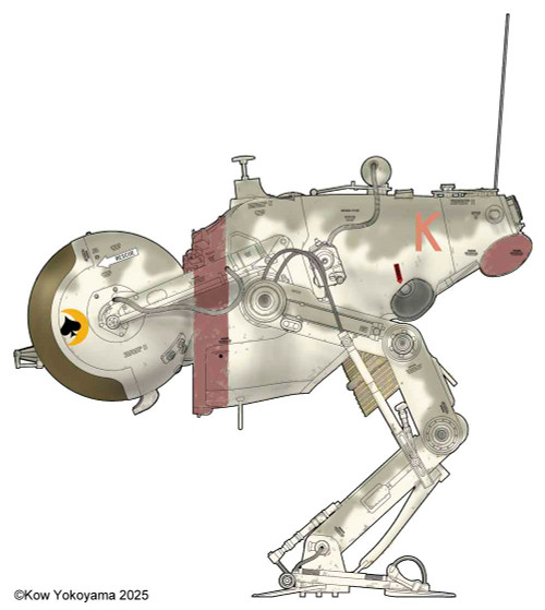 1/20 Maschinen Krieger Ma. K. Luna Tactical Reconnaissance Machine LUM-168 Camel “Early Version”