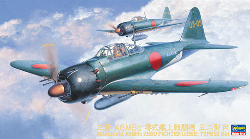 1/48 Mitsubishi A6M5C Zero Fighter Type 52 Hei