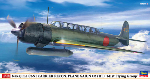 1/48 Nakajima C6N1 Carrier Recon. Plane Saiun (Myrt) "141st Flying Group"