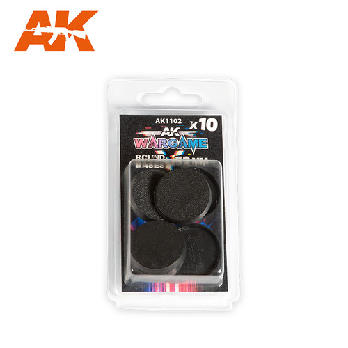 Plastic Wargame Bases. Round Base 32mm (10 Units)