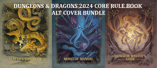 Dungeons & Dragons Core Rule Book Alt Cover Bundle