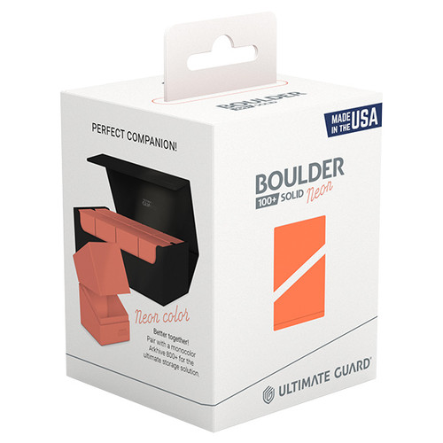 Deck Case: Boulder 100+ Standard Size- Neon Orange