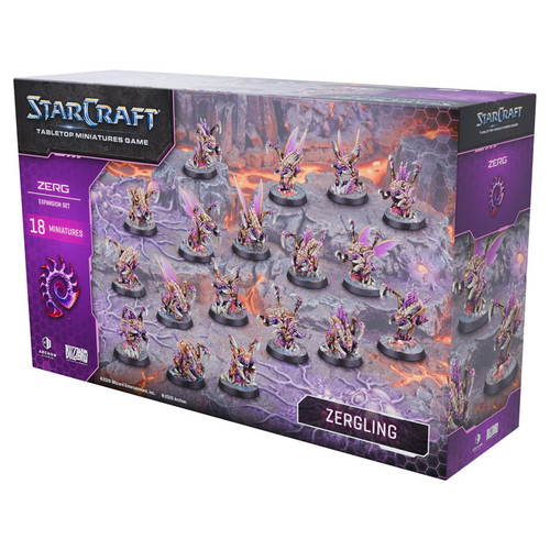 [PREORDER] StarCraft The Miniatures Game: Zerg - Zergling Expansion Set