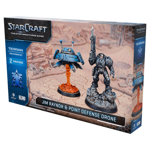 [PREORDER] StarCraft The Miniatures Game: Terran - Jim Raynor Hero Expansion Set