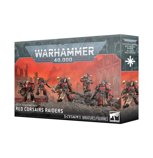 [PREORDER] GW43-113 CHAOS SPACE MARINES: Red Corsairs Raiders
