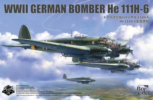 1/35 Heinkel He111H-6 WW2 German Bomber