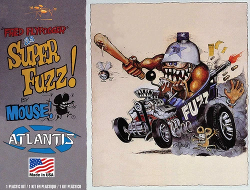 Fred Flypogger as Superfuzz!